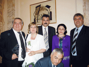Conducerea C.C.V.M. şi reprezentanţii ISJ la întâlnirea cu Ecaterina Andronescu