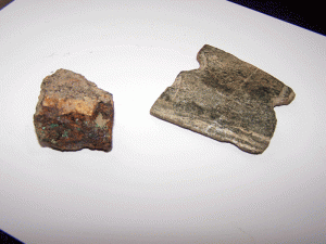 Zgură de bronz şi unelte de piatră găsite în situl din Logreşti
