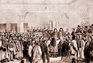 Revoluţia paşoptistă a fost susţinută la început de toată populaţia ţării