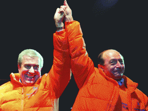 În 2004, Băsescu a învins PSD-ul cu Tăriceanu