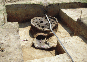 Cuptor de ars ceramica, descoperit la Castrul Bumbeşti Jiu- Gară
