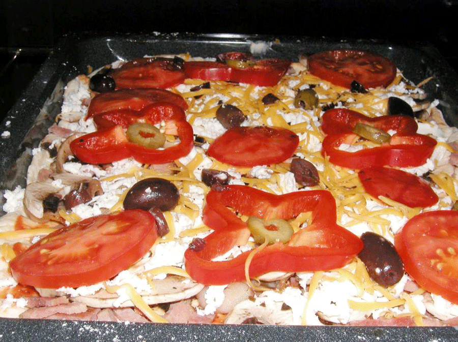 Rețetă pizza Vertical
