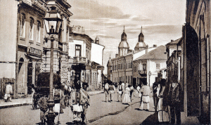 Iată cum arăta Calea Victoriei din Târgu-Jiu la începutul secolului XX