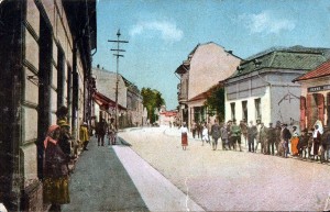 Iată cum arăta principal stradă a orașului Târgu-Jiu, la începutul secolului trecut