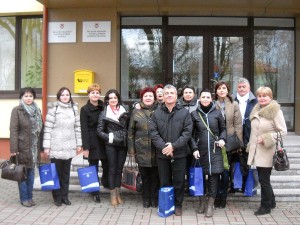 Gorjenii au deplasat în Lituania profesori dar şi reprezentanţi ai Primăriei Târgu-Jiu
