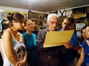 Pentru cei interesați de trecutul zonei, Gheorghe Cuțuliga era un izvor nesecat de informații