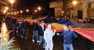 Tinerii gorjeni au arătat că doresc unirea Basarabiei cu România