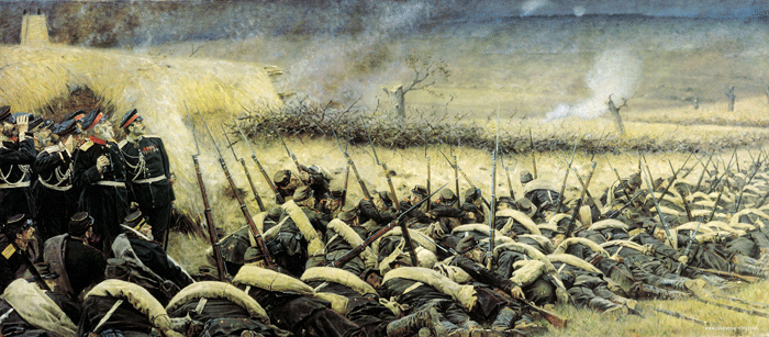 La sfatul generalului Todleben, rusii si românii au mers pe varianta asediului la Plevna