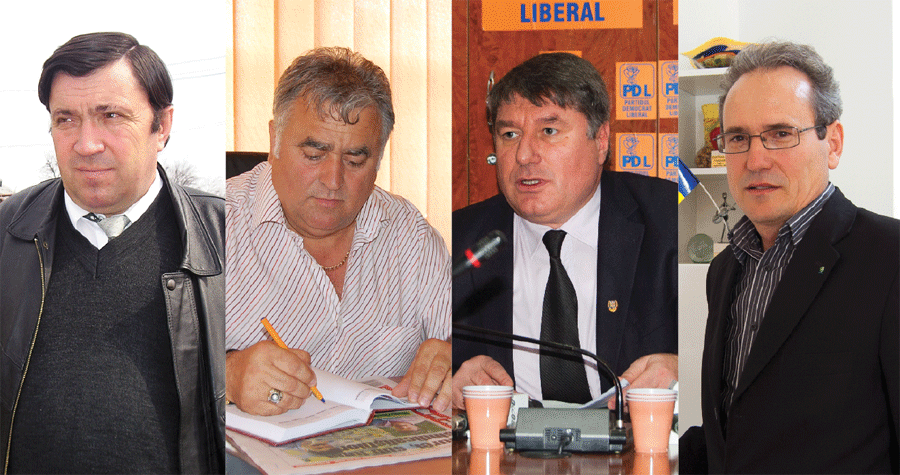 Patru politiceini vecini la Turcineşti: Gogălniceanu, Modrea, Ruşeţ şi Medar